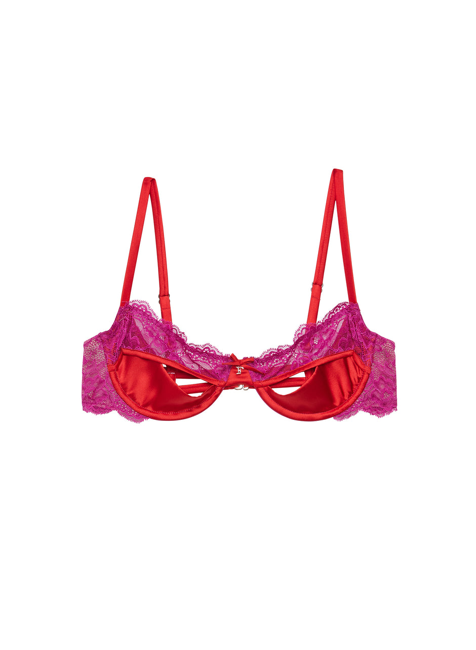 Vixen - Naomi Lace Cutout Balconette | Fleur du Mal