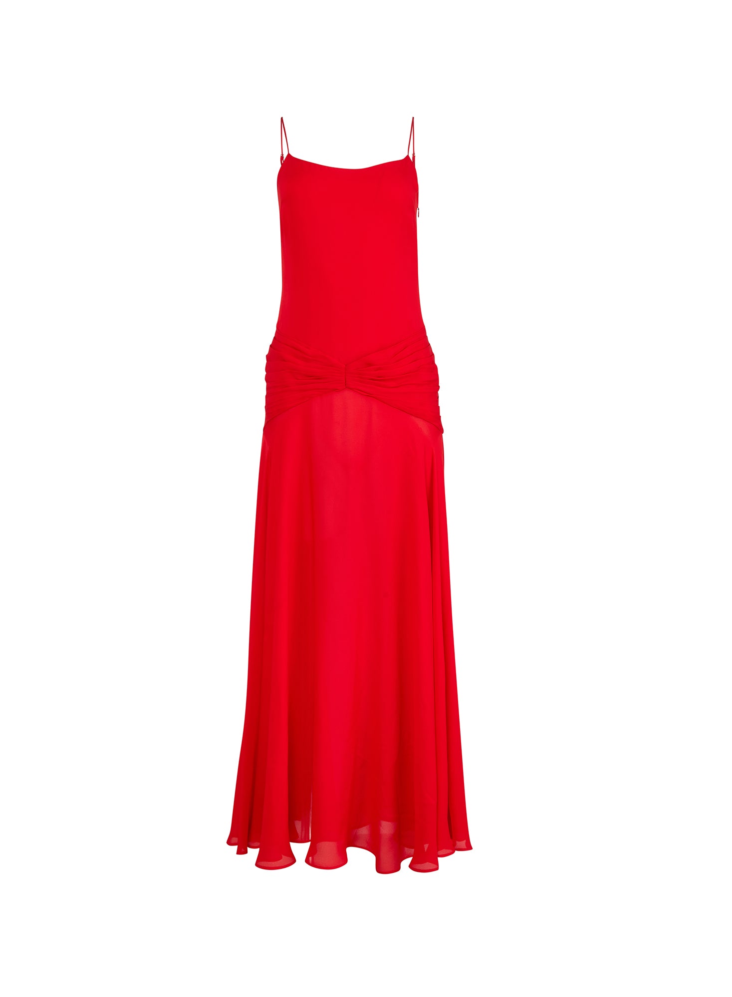 Nina Maxi Dress in red- Fleur du Mal