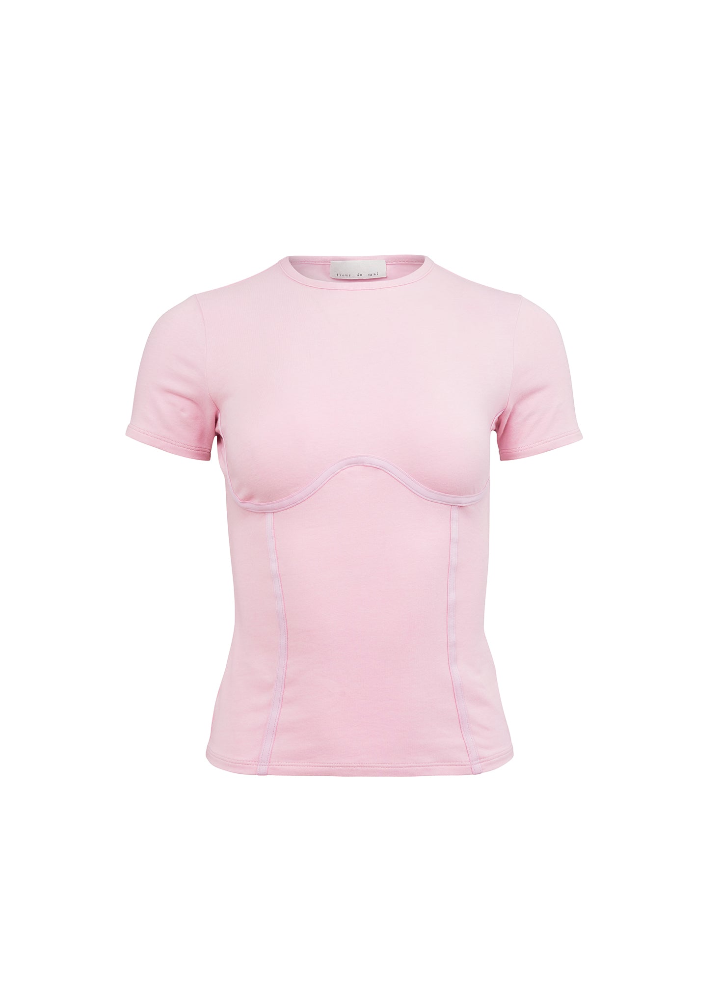 organic-cotton-t-shirt-pink-lady- fleur du mal