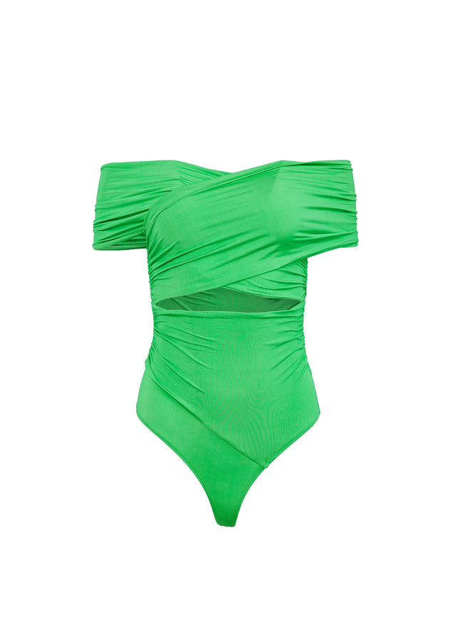 Peridot - Wrap Front Bodysuit | Fleur du Mal