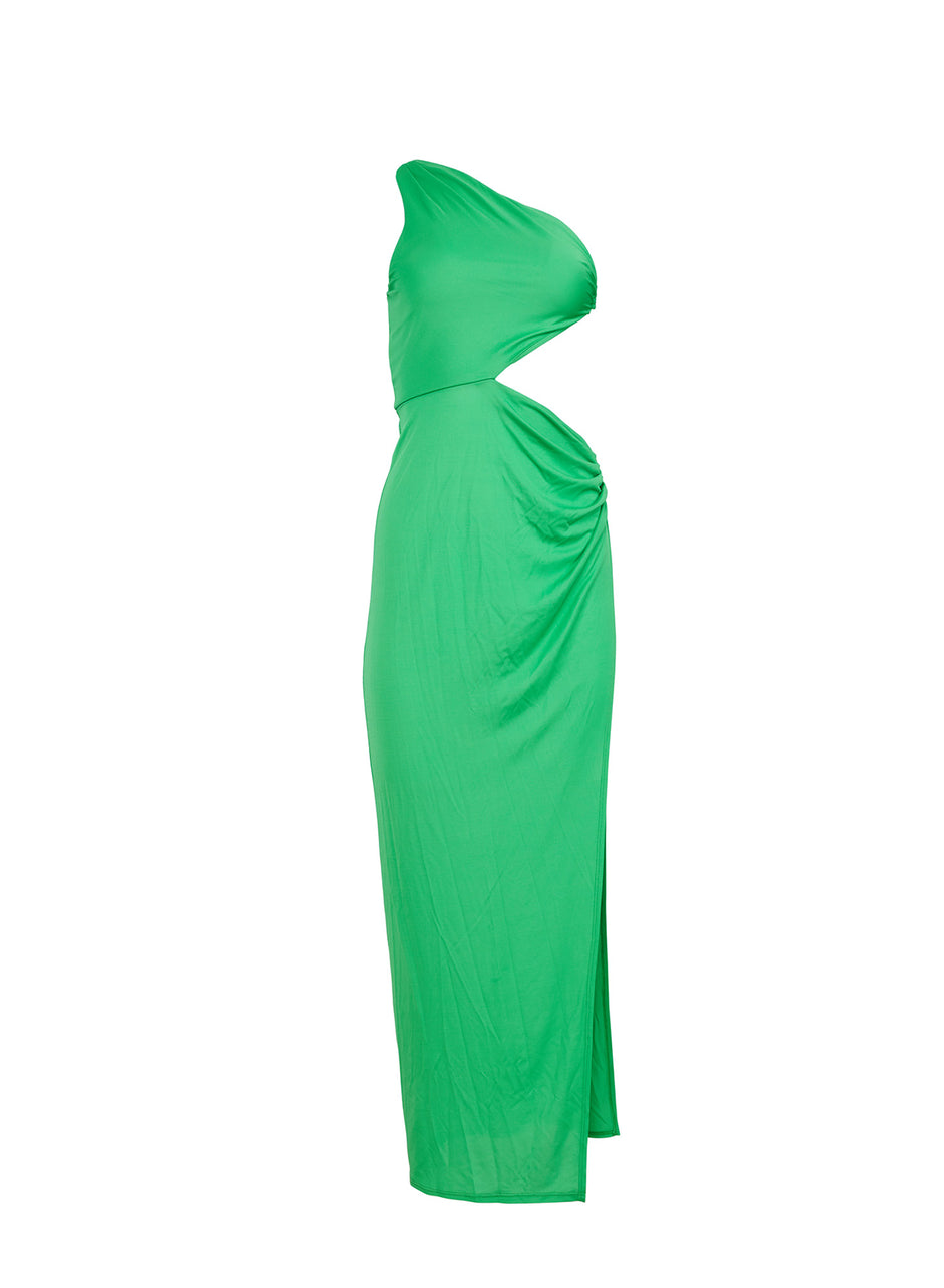 Peridot - Asymmetric Side Knot Dress | Fleur du Mal