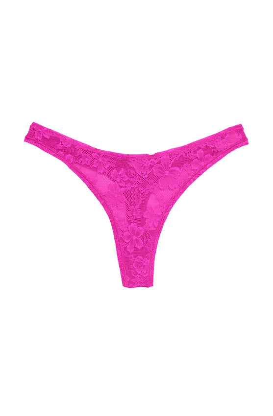 Le Stretch Lace Thong