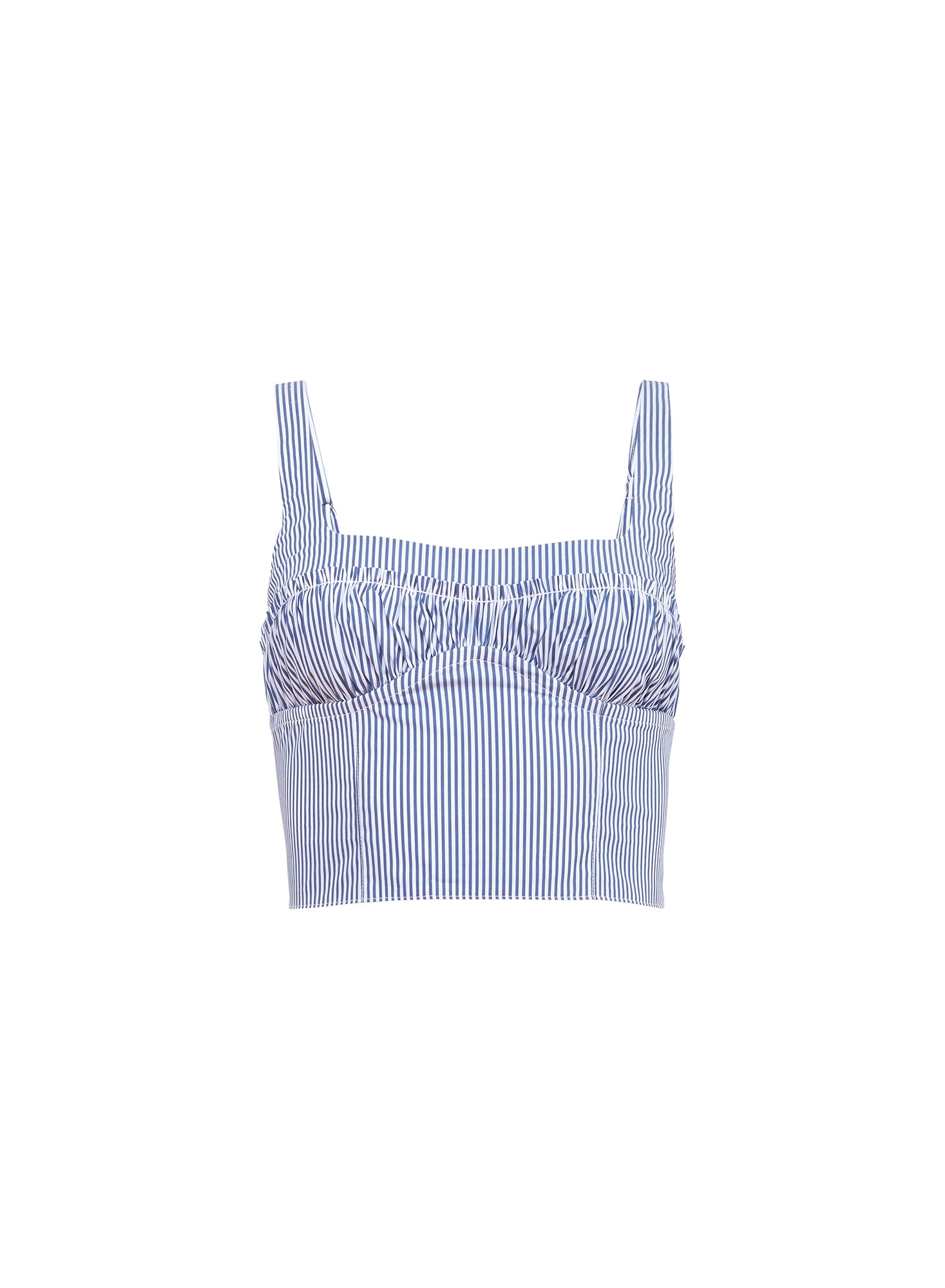 Poplin Bustier flatlay