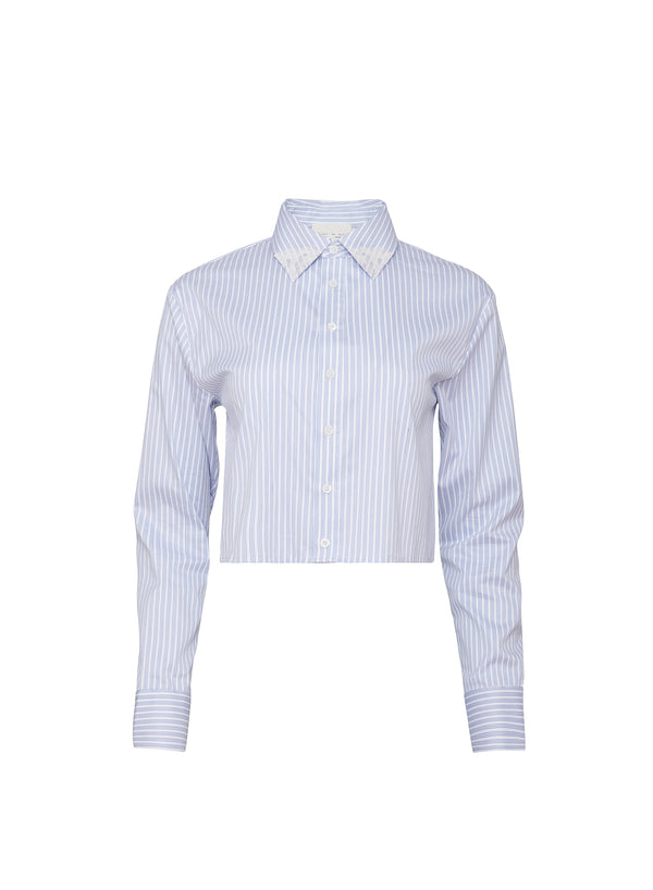 East hampton stripe - Poplin Button Down Shirt | Fleur du Mal
