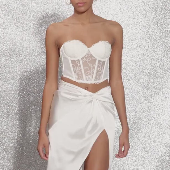 Video- Bella Bustier Ivory