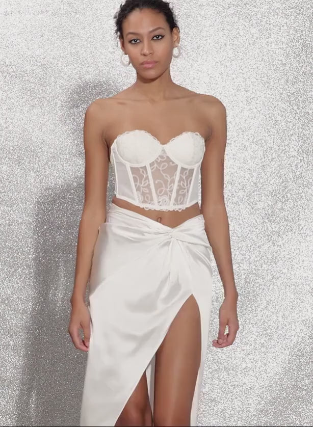 Video- Bella Bustier Ivory