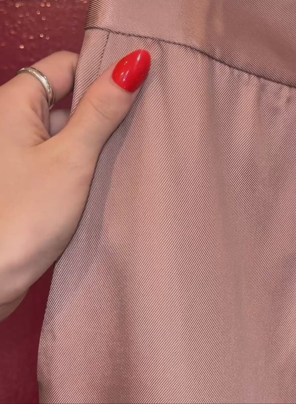 Tan - Luxe Twill Flare Pant | Fleur du Mal