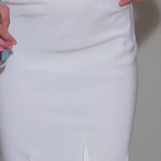 Eva Skirt-white- fleur du mal- video