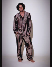 Men's Jacquard PJ Top