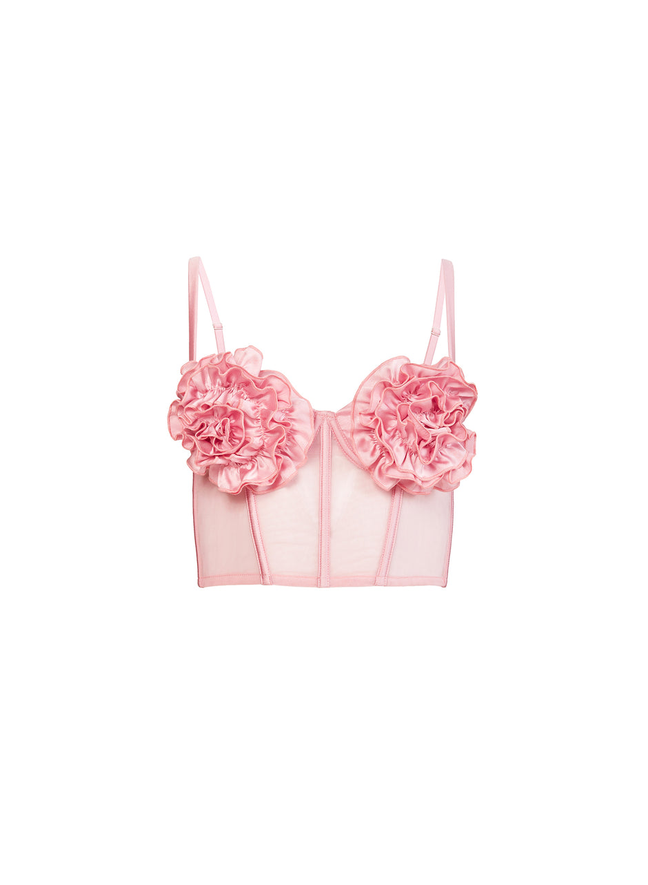 Pink lady - Rose Cup Bustier | Fleur du Mal