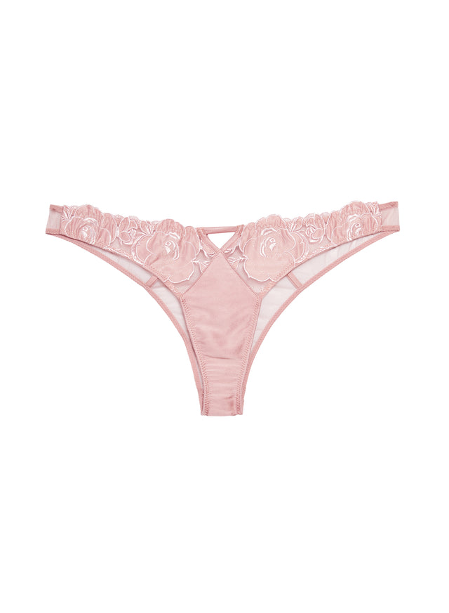 Rose pink - Rose Logo Embroidery Cheeky | Fleur du Mal