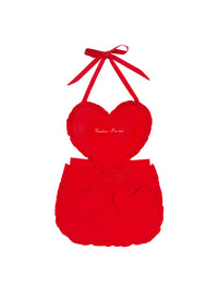 Ruffle Heart Apron