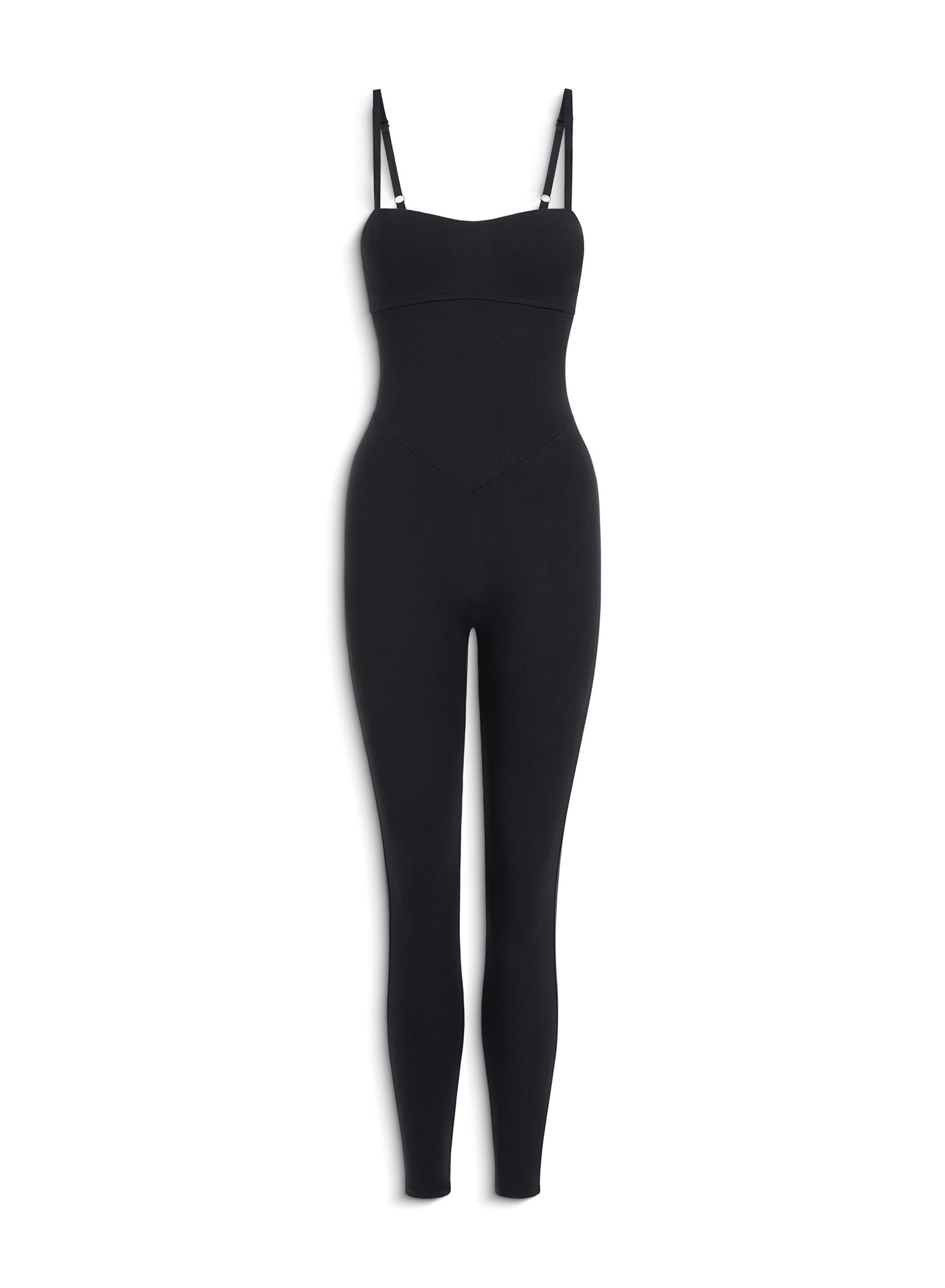Sculpt Catsuit in black- Fleur du Mal