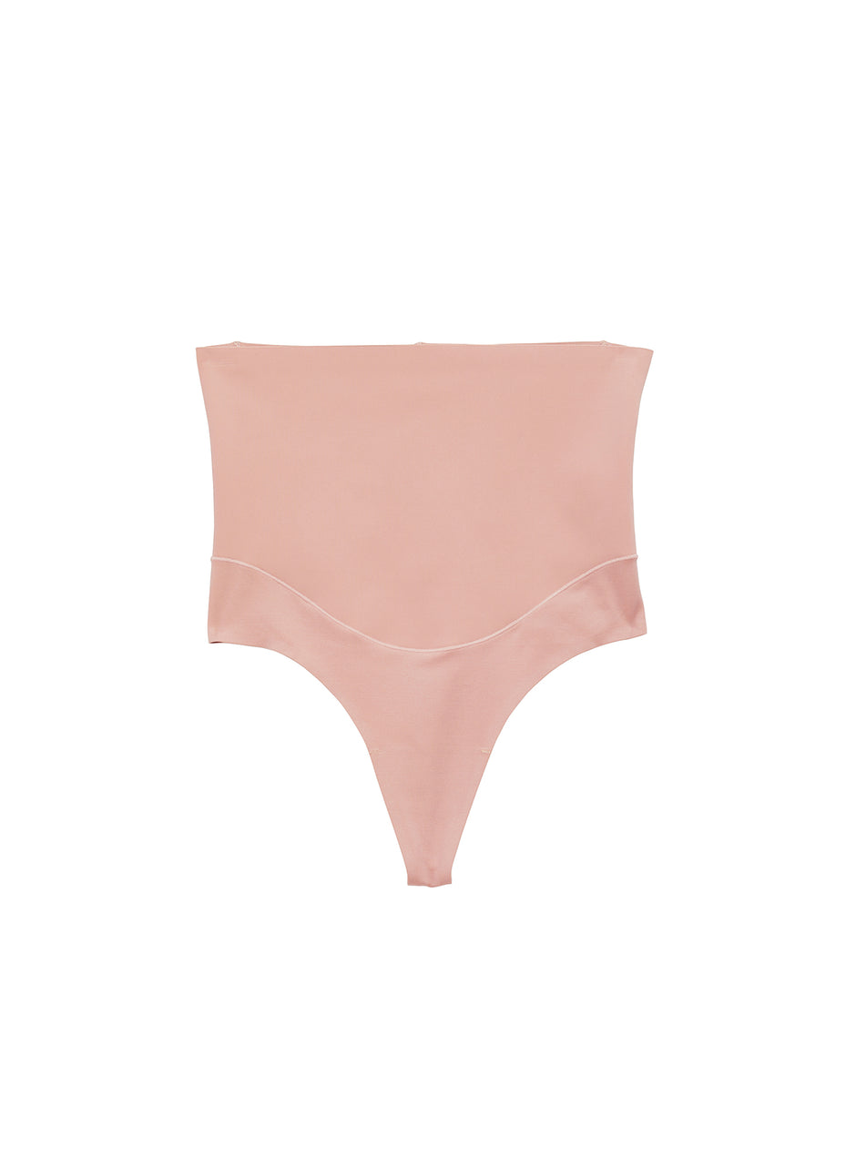 Tan - Le Stretch Micro Shaping Thong | Fleur du Mal