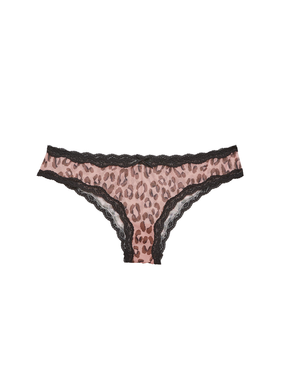 Leopard print - Sheer Tulle Bikini | Fleur du Mal