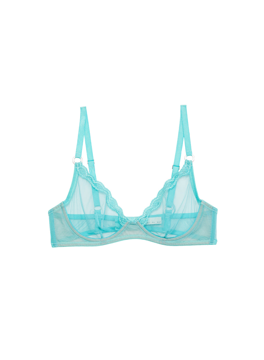 Sheer Tulle Demi Bra | Fleur du Mal