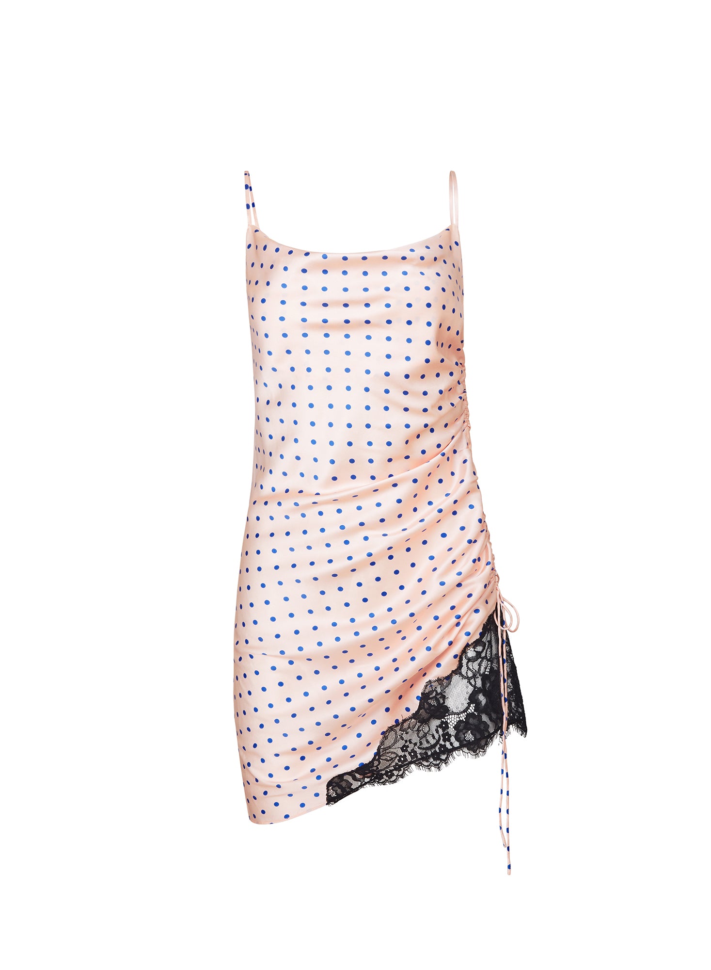Silk Ruched Dress