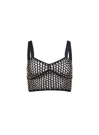 Spotlight Bralette in black- fleur du mal