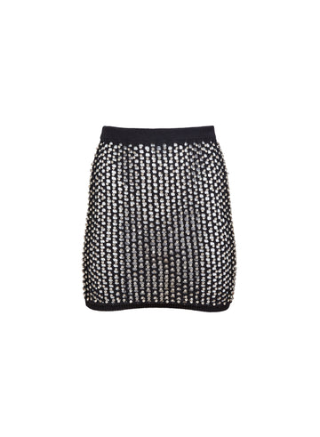 Black - Spotlight Mini Skirt | Fleur du Mal
