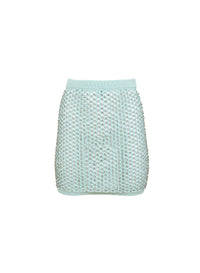 Spotlight Mini Skirt- frosted mint- fleur du mal