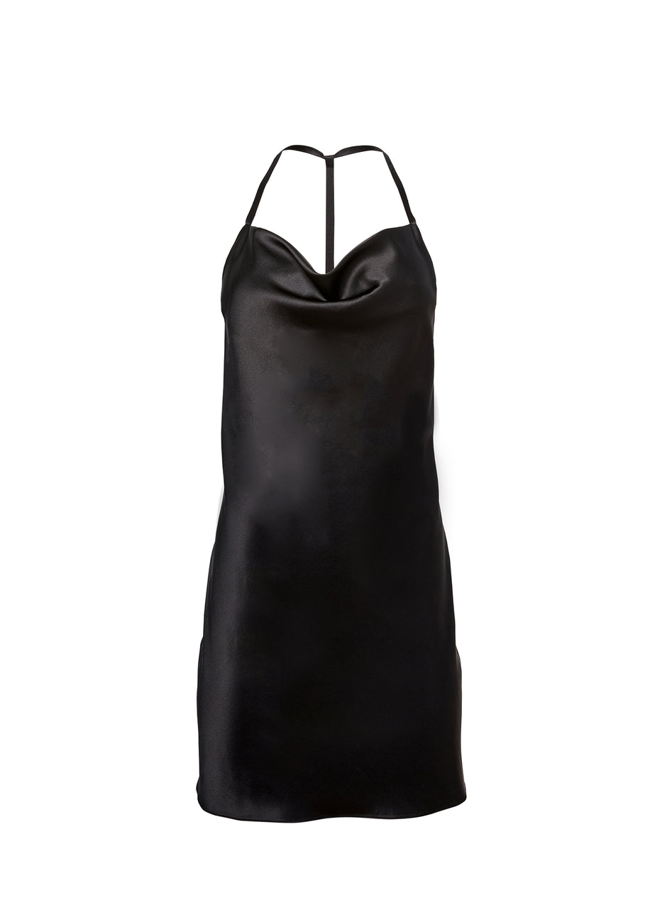 Black - T-Back Cowl Slip | Fleur du Mal