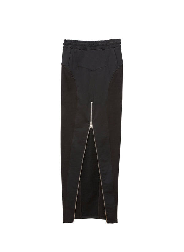 Black - Unzip Me Maxi Skirt | Fleur du Mal