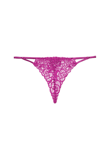 Fleur Guipure V-String