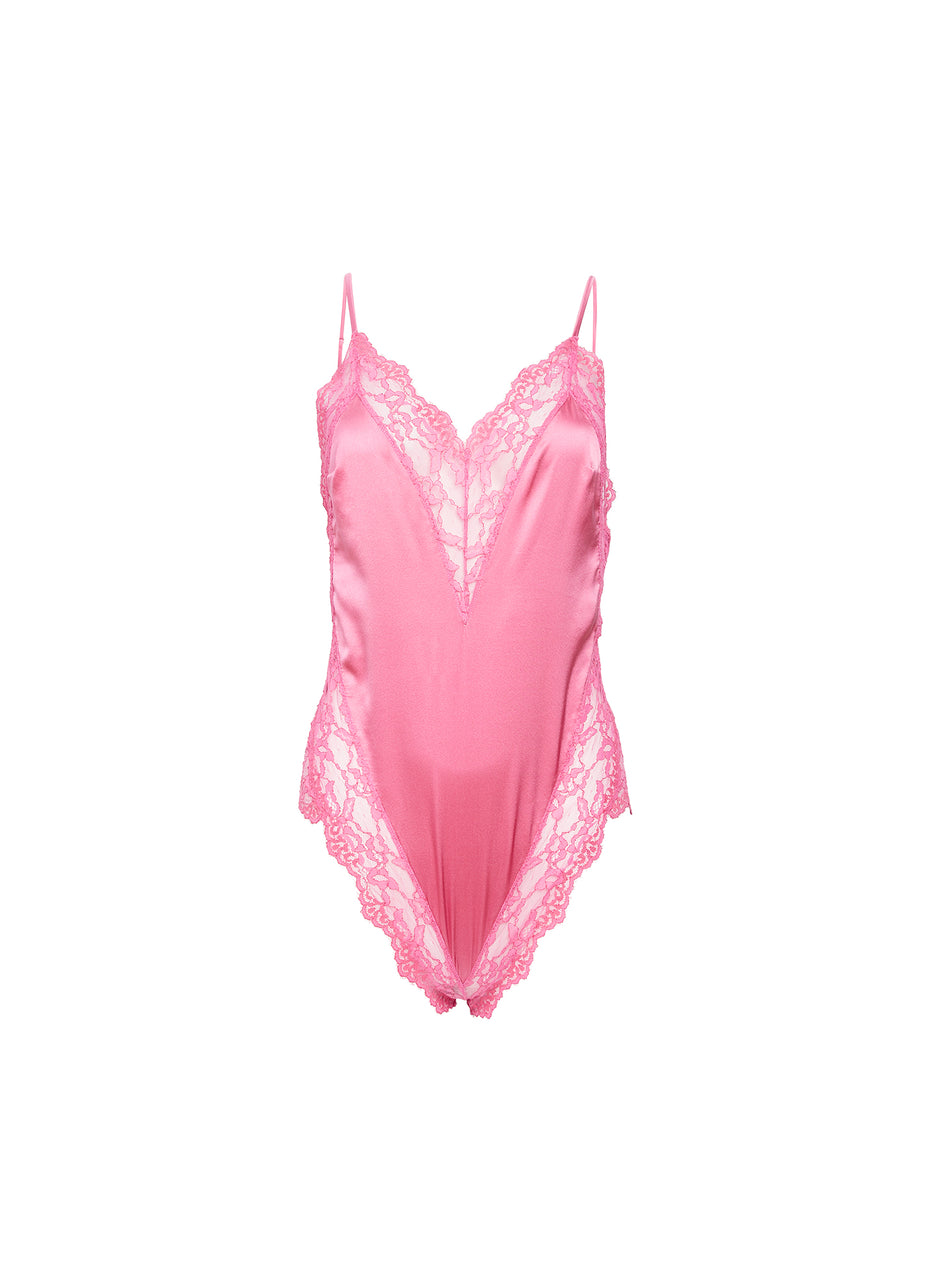 Pink cadillac - Venus Lace Teddy | Fleur du Mal