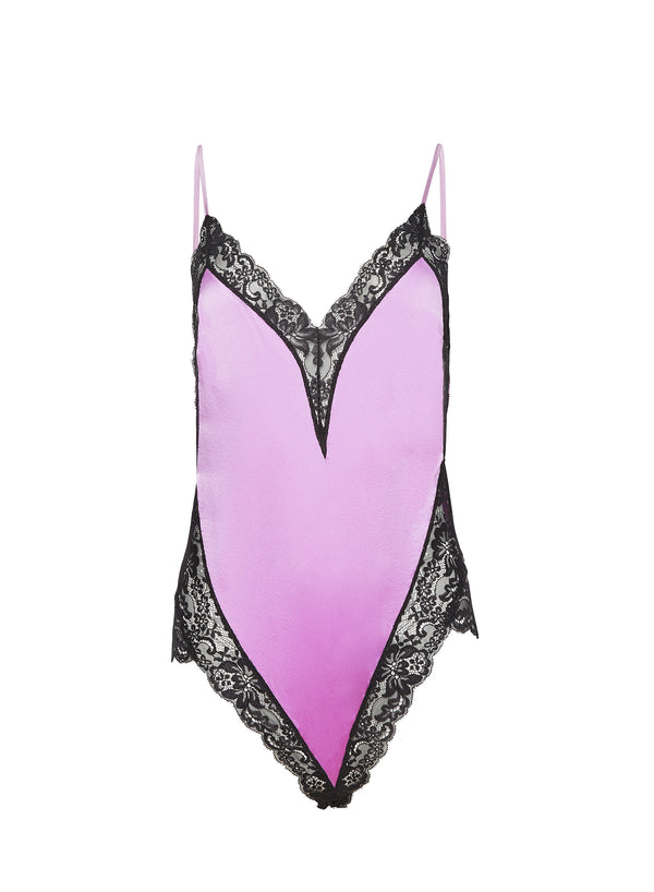Lavender Venus Lace Teddy | Fleur du Mal Lavender Venus Lace Teddy | Fleur du Mal