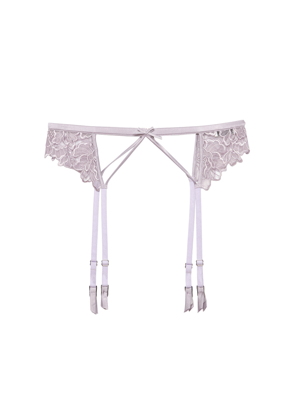 Thistle - Whitney Embroidery Garter Belt | Fleur du Mal