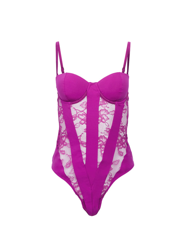 Wildberry - Cupped Bodysuit | Fleur du Mal