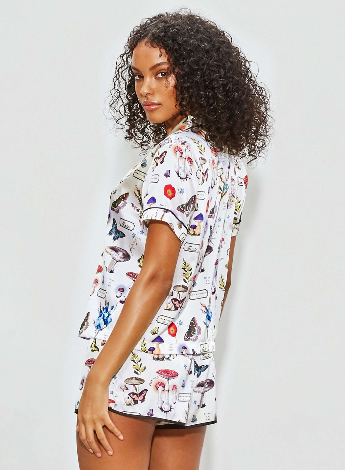 Magical Mushroom Short Sleeve PJ Top