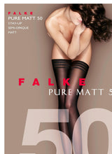 Falke Pure Matte 50 Stay Up Stockings