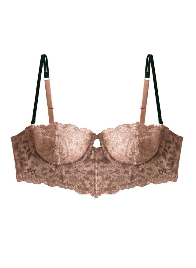 Tan - Charlotte Longline Bra | Fleur du Mal