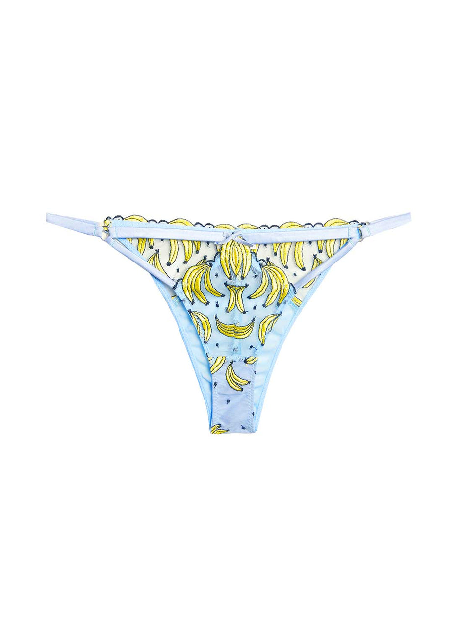 Ice queen - Banana Embroidery Tanga | Fleur du Mal