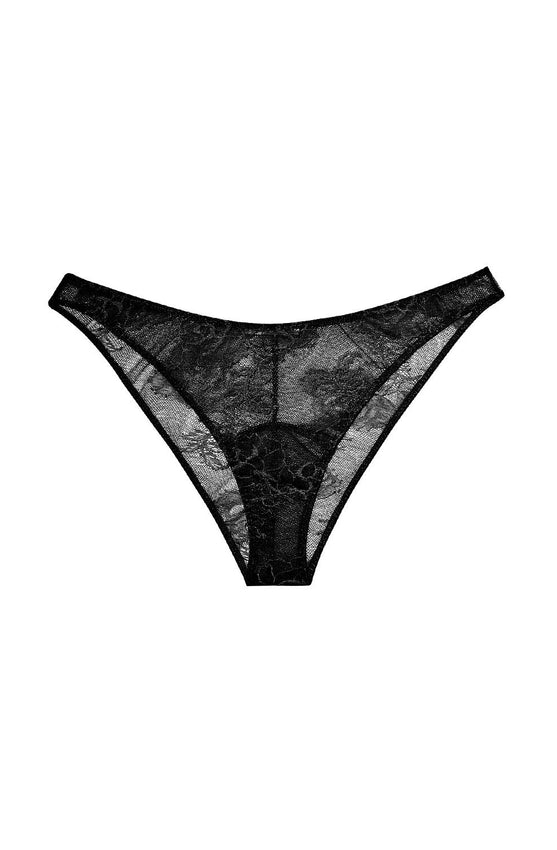 Lace Inset Thong Panty  Victoria's Secret Indonesia
