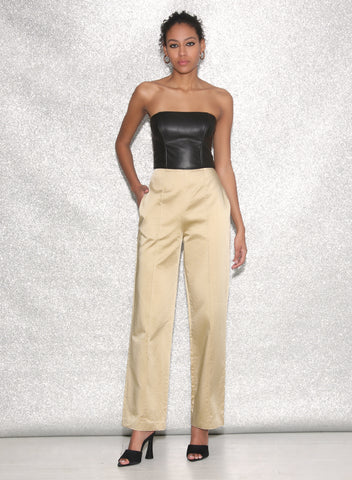 Strapless Tailored Jumpsuit