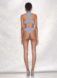 Pointelle Cutout Bodysuit