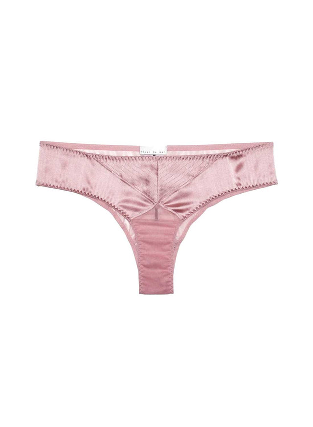 Rose pink - Top Stitch Bikini | Fleur du Mal