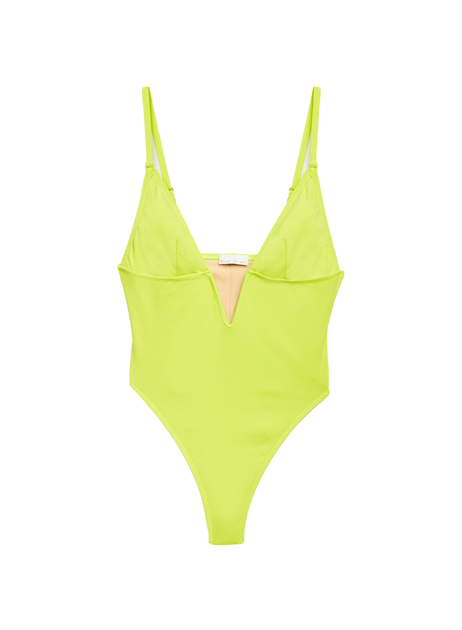 Avocado - One Piece V Wire Swimsuit | Fleur du Mal