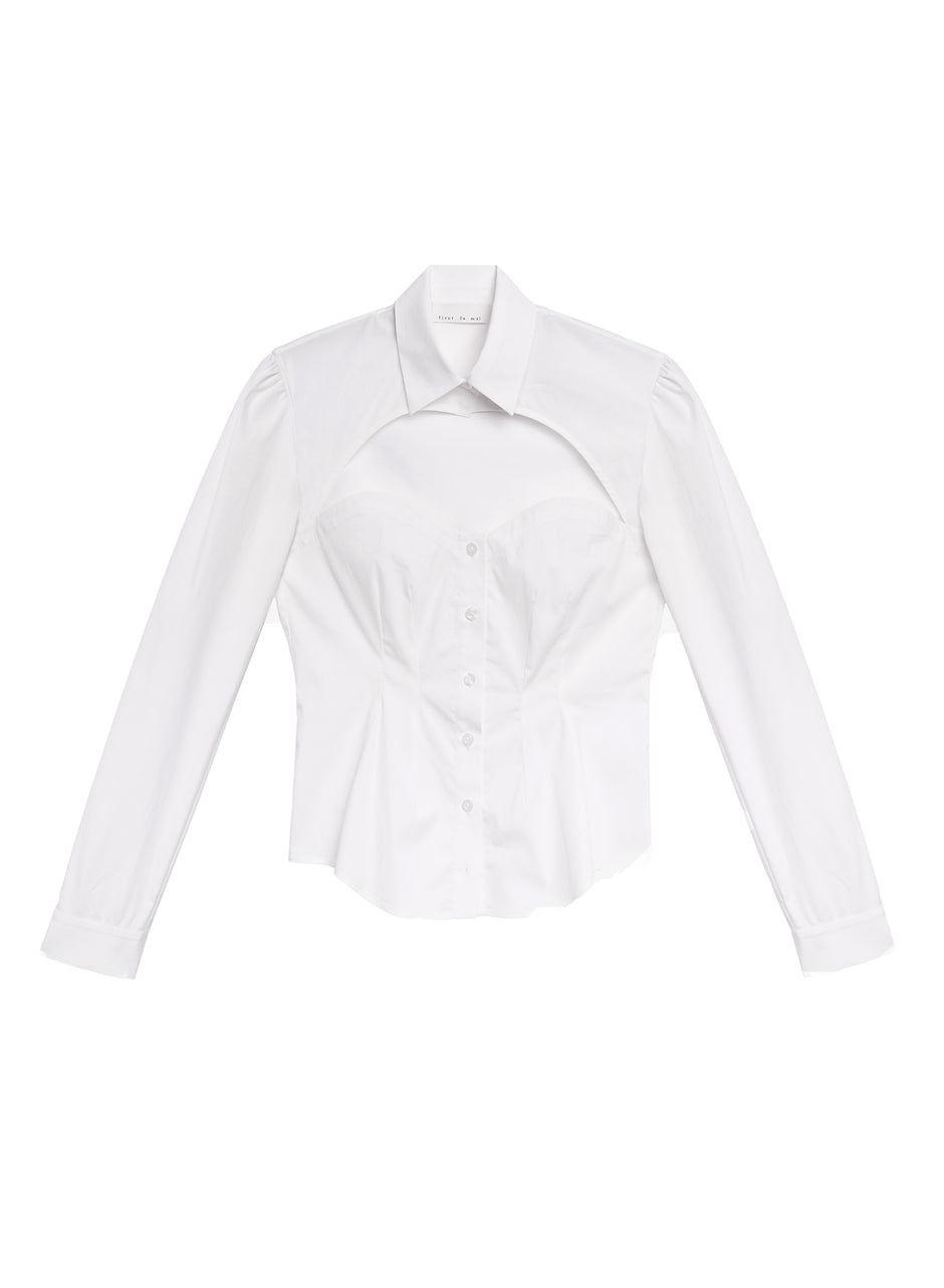 Ivory - Bella Shirt | Fleur du Mal