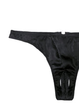 Luxe Crotchless Thong