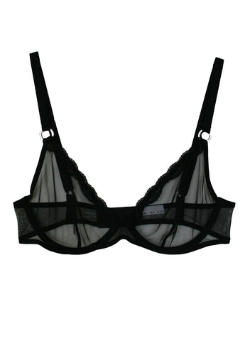 Sheer Tulle Demi Bra