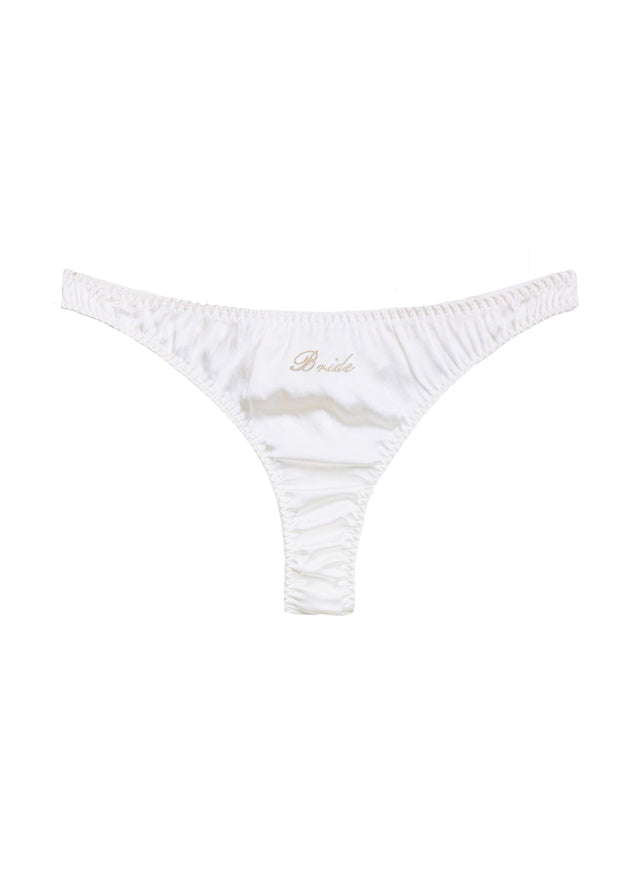 Ivory - Bridal Luxe Thong | Fleur du Mal