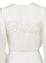 Bride Embroidered Angel Sleeve Robe
