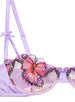 Butterfly Embroidery Balconette Bra