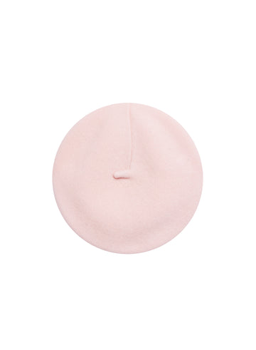 Blush rose - Washable Cashmere Beret | Fleur du Mal