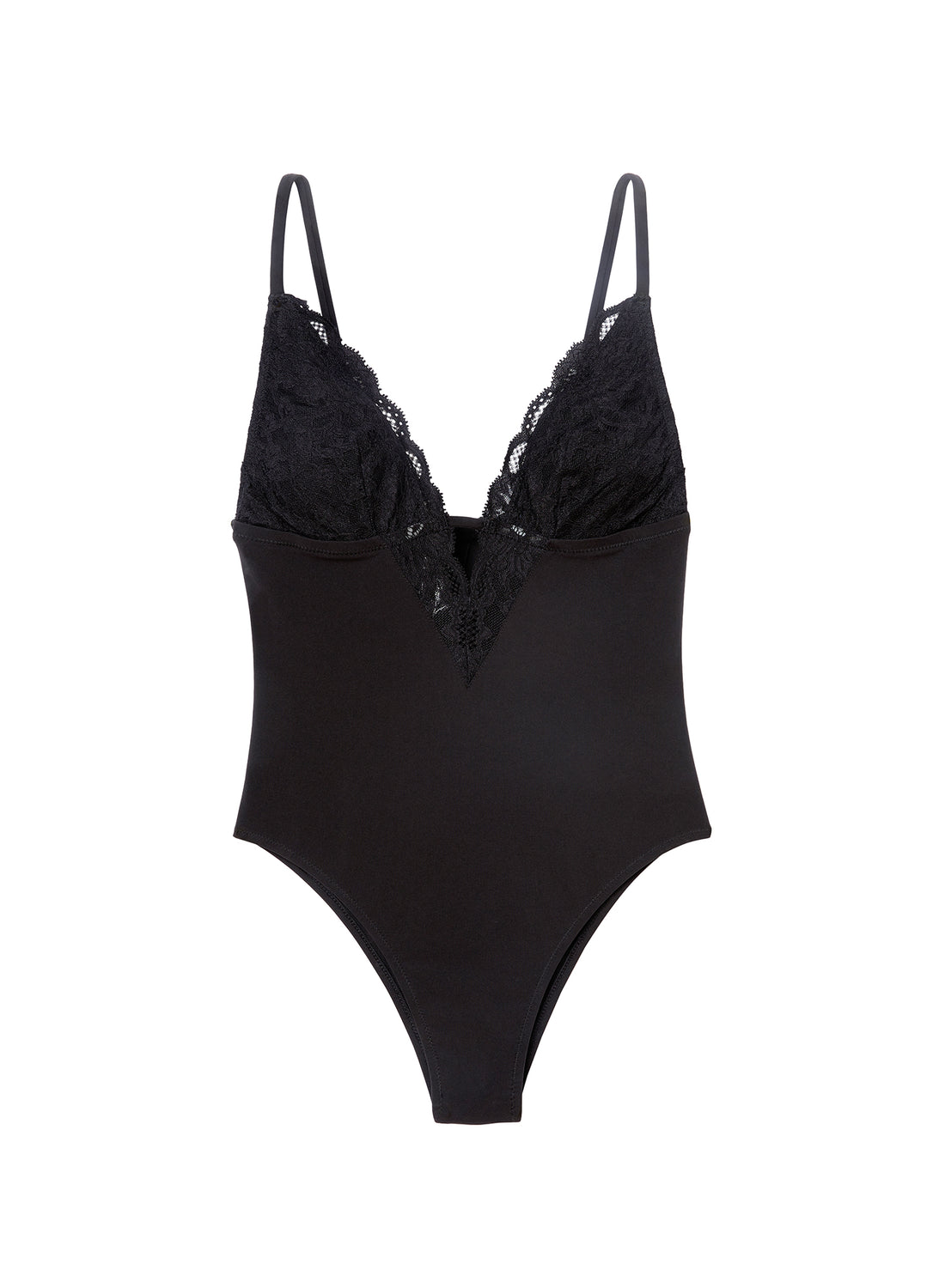 Black Charlotte 3-Way Bodysuit | Fleur du Mal