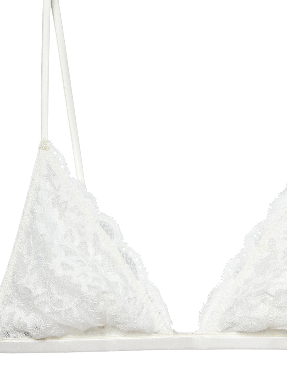 Ivory - Charlotte Triangle Bra | Fleur du Mal