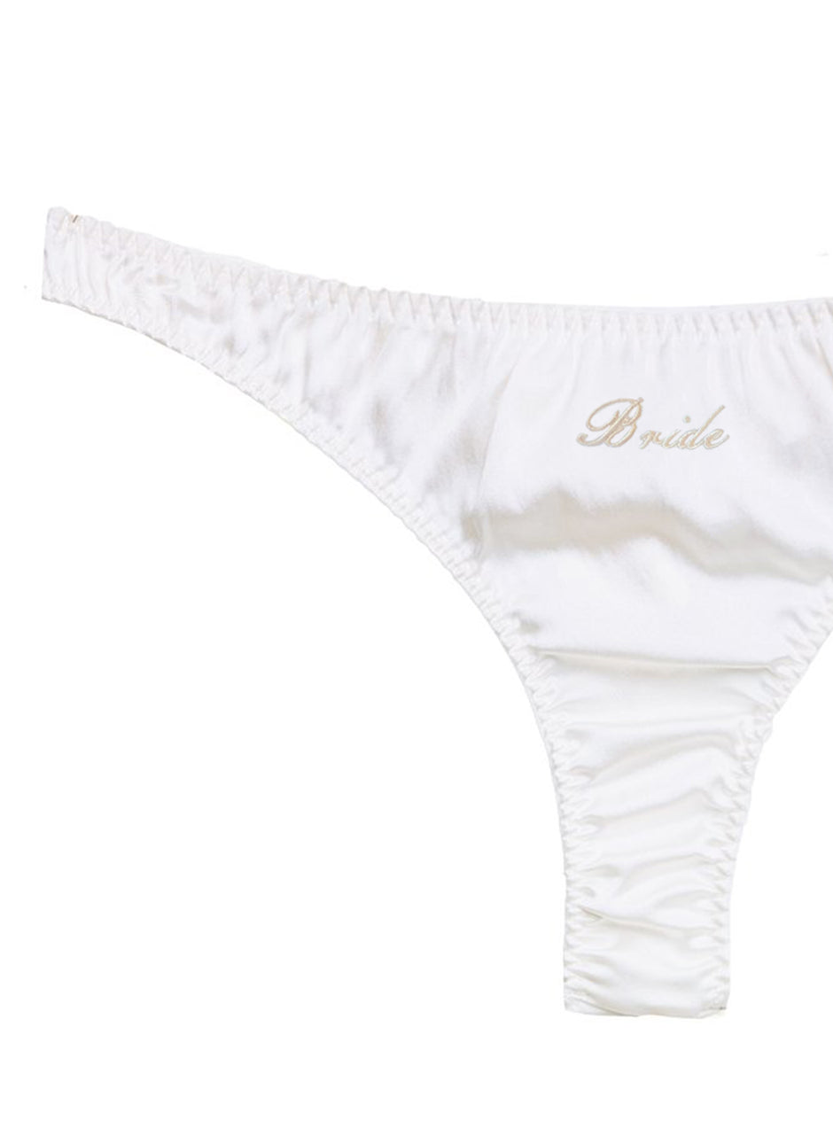 Ivory - Bridal Luxe Thong | Fleur du Mal